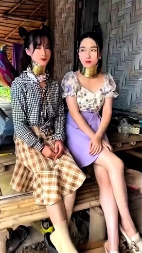 How do these women wear neck Rings😱 #viralvideo #trending #facts #factsmine #tiktok #viral