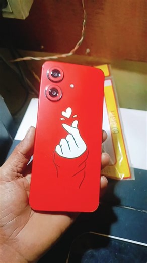 mobile back screen design sticker