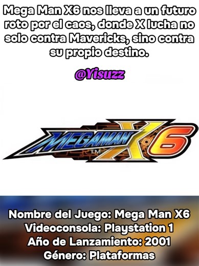 Intro de Mega Man X6, el mundo está cubierto por pesadillas y metal. Cada nivel es un desafío brutal, cada jefe una prueba de voluntad. Un clásico del PS1 donde la esperanza se abre paso a disparos. 🔵⚡ #MegaManX6 #MegaMan #juegosretro #PS1 #PlayStation