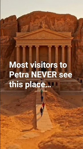 “Petra’s Hidden Giant: The Monastery (Ad Deir) 🇯🇴 | World Wonder You Must See!”