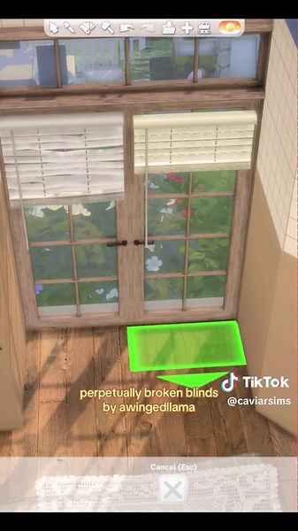 Sims 4 Curtain Custom Content: Sheer Edition