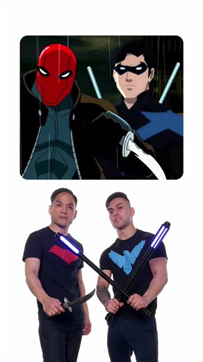 Filipino Martial Artists Breaks Down Red Hood’s Knife vs Nightwing’s Escrima sticks, and discuss which is best for self-defense in Gotham ⚔️⚔️⚔️ #scenicfights #martialarts #batman #redhood #dcuniverse 🎥 These characters are from the Batman animated DC Universe, specifically, Batman: Under the Red Hood (2010). ⚠️ Disclaimer: The techniques shown in this video are demonstrated for educational and entertainment purposes only. Do not attempt to replicate these moves, as they may be dangerous withou