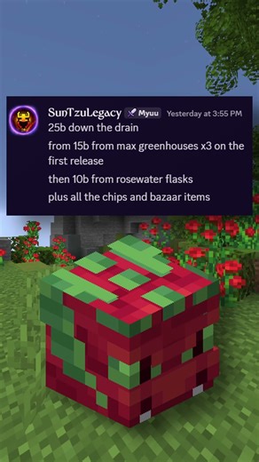 A Player Spent 30 BILLION on the FIRST New Dragon Pet! 🌹 #hypixelskyblock #minecraft