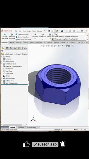Design Safe Valve in SolidWorks | Step-by-Step 3D Modelling Tutorial ⚙️💡