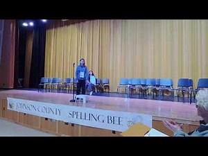 Johnson County Spelling Bee 2024