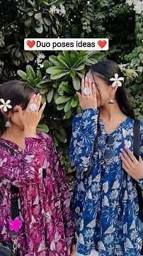 ✨selfie ideas with bestii💞#selfie poses for dpz#Duo poses ideas 💝