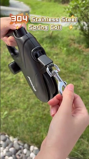 Our Dog’s New Favorite Leash! Testing the 32ft Retractable with Brake Lock #pecute #dogleash