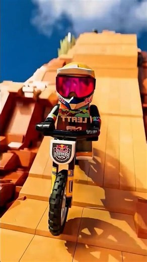 LEGO Motocross Race Stop-Motion + LEGO Technic Bike Builds