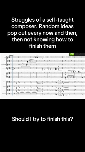 ORIGINAL COMPOSITION (unfinished) - for Piano and Orchestra #classicalmusic #composition #orchestra #piano #pianotok