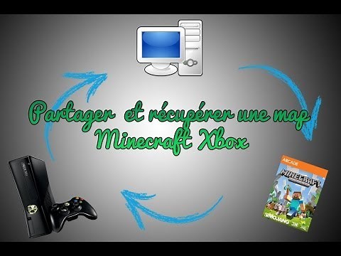 Partager et récupérer une map Minecraft Xbox
