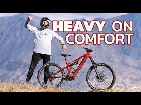 Long Travel eMTB Monster Merida eONE EIGHTY Review