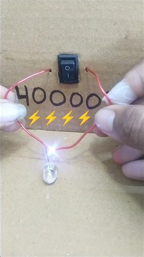 40k volt • New project #dcmotor #diy #youtubeshorts