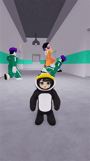 Gugugaga escape SQUID GAME FAMILY PRISON RUN #roblox #shorts