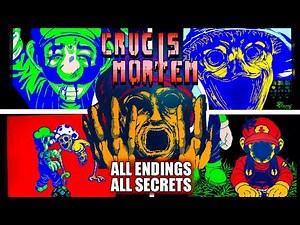 Crucis Mortem - Mario Creepypasta - All Endings & Full Walkthrough (Demo Showcase)