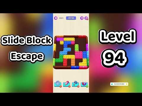 Slide Block Escape Level 94 Walkthrough 🧩 | Go Answer