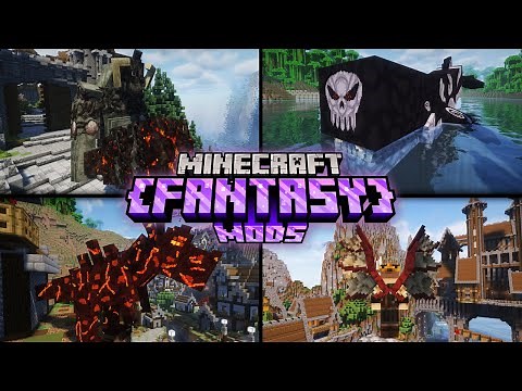 Top 10 Minecraft Fantasy Mods (Forge/Fabric/NeoForge)