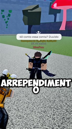 Comparei uma conta de R$40 da Blox Piece com a dele! #kenyzin1 #bloxfruits #roblox