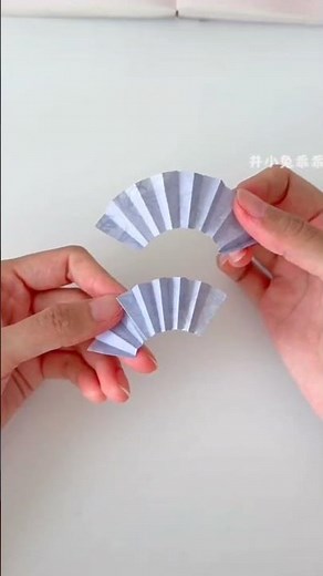 DIY Mini Chinese Hand Fan 🌸🎐 | Cute & Unique Paper Fan Craft