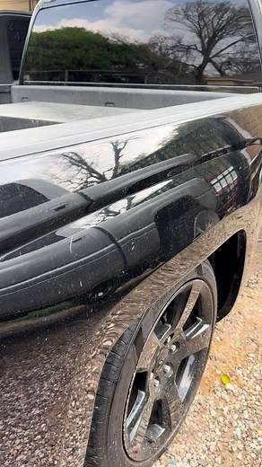 Sound deadening placed on back wall as well as rgb control changed #apocalypse #led #grill #woodworking #sundownaudio #12inches #chevy #gmc #ford #bass #soundeadening #vynil #highcountry #sued #fyp #viral