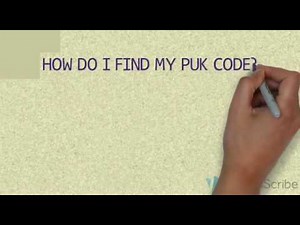 How to Get PUK CODE of any network