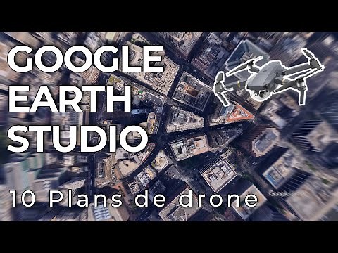 How to Create 10 Drone Shots with Google Earth Studio? (Earth Studio Advanced Features Tutorial)