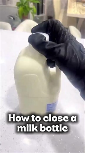 close milk bottle
