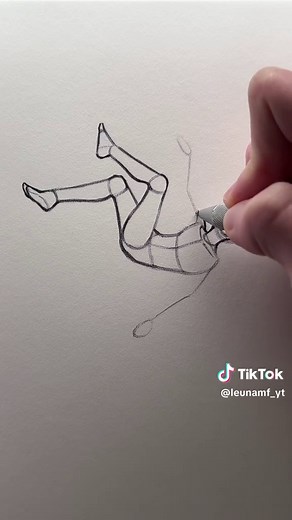 How to Draw a Falling Pose: Step-by-Step Tutorial