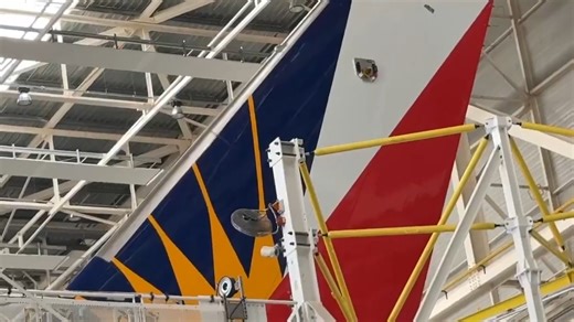 221K views · 1.7K reactions | LOOK: First out of nine A350-1000 aircraft ordered by PAL at the final assembly line in Toulouse, France, ready for take-off in December 2025. | via Michelle Ong, ABS-CBN News | ABS-CBN News | Facebook
