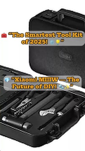 🧰 Xiaomi MIIIW DIY Tool Kit | Electric Screwdriver & Precision Tools 2025 | New Tech & Gadgets 2025