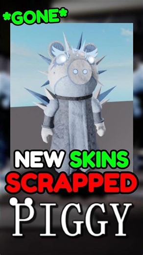5 SCRAPPED SKINS/FEATURES FROM PIGGY.. (New Update)