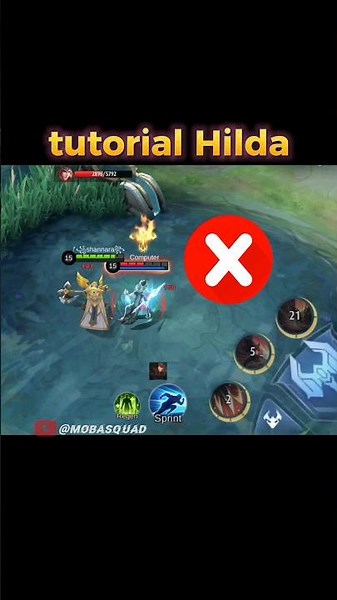 tutorial hilda mobile legends ✅