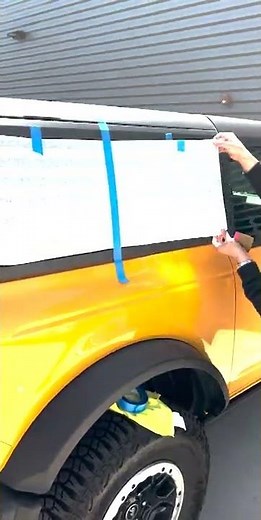 Bronco Rear Quarter Window Install