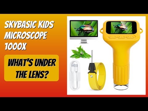 REVIEW (2025): SKYBASIC Kids Microscope 1000X. Features