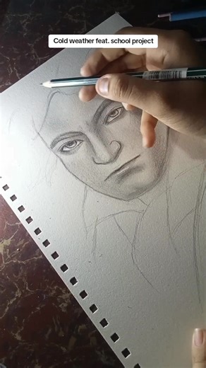 Ludwig van Beethoven pencil drawing. 100 followers reached! Thank you guys so much! ❤️ Freehand | Graphite pencils in VG sketchbook page #freehand #foryoupage #graphite #fyp #sketch #pencildrawing #beethoven