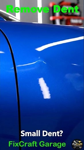 Remove Dent Without Repainting! 😱 #automobile #carhacks #diycarrepair #cheapcarfix #carrepair #diy