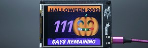 NEW GUIDE: PyPortal Halloween Countdown #AdafruitLearningSystem #CircuitPython #Halloween #PyPortal @Adafruit