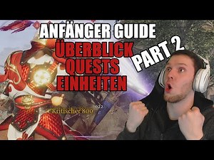 Einheiten, Überblick in der Schlacht, Quests | Anfänger Guide Part 2 | Conqueror`s Blade