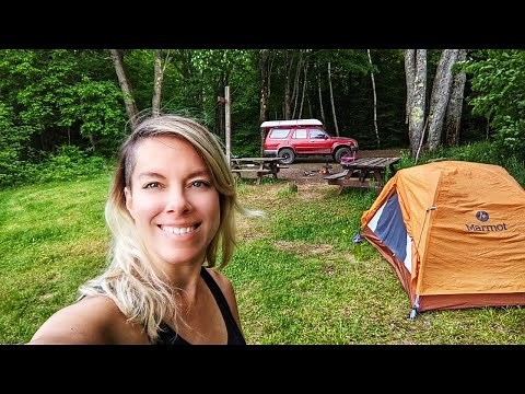 Camping around the Upper Peninsula of MI / Overland