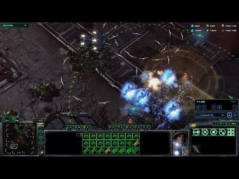 StarCraft II - Terran vs Protoss (Elite AI) - FIELDS OF DEATH CE