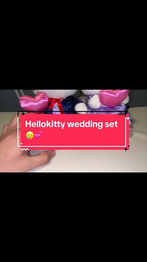 Hello Kitty Wedding Set Unboxing and Review