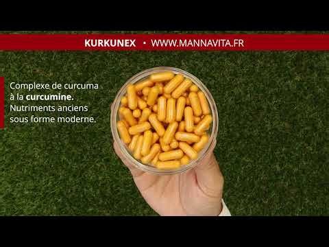 Kurkunex Complexe de curcuma • La puissance du curcuma + la curcumine en un seul produit