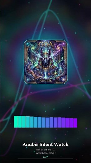 GOA - Anubis Silent Watch #shorts