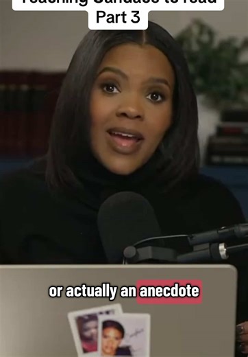 Teaching @CANDACE Owens to read part 3 | candace owens pronouncing