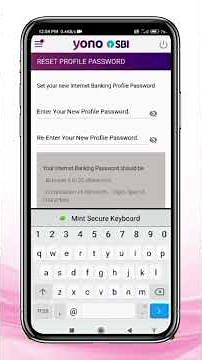 How to change profile password in sbi yono | yono sbi forgot username and password