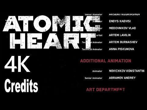 Atomic Heart Credits 4K