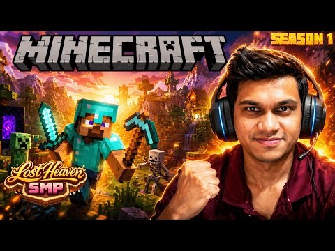 🔴 1K SUBS DONE - 2K SUBS NEXT | Continuing Our SMP Journey in Lost Heaven 🌍 | Minecraft #minecraft
