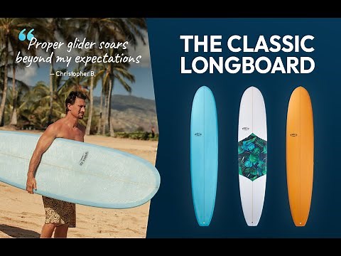 What is the best longboard surfboard for small waves? The Classic Noserider by Degree 33