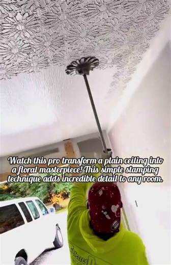 Satisfying Floral Ceiling Texture Hack
