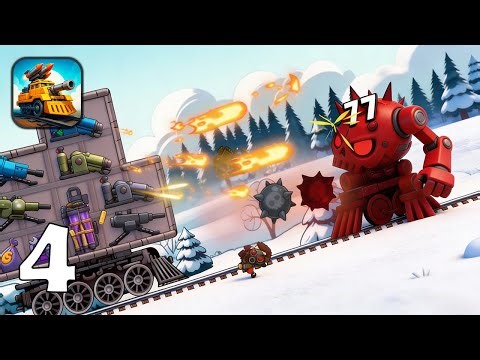 Train Attack: Merge War - Merge Trains & Destroy Enemy Fortresses - Part 4 - Gameplay Walkthrough