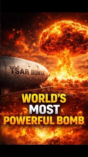 world most dangerous nuclear bomb | tsar bomba #shorts